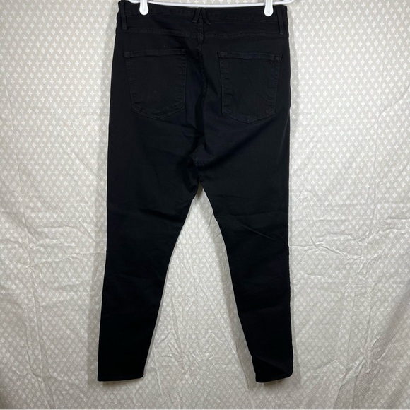 Good American Black Good Legs High Rise Skinny Jeans - Picture 6 of 6